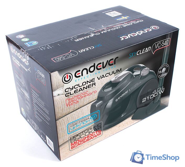 Пылесос Endever VC-540 - Изображение №9 — Интернет-магазин Time-Shop