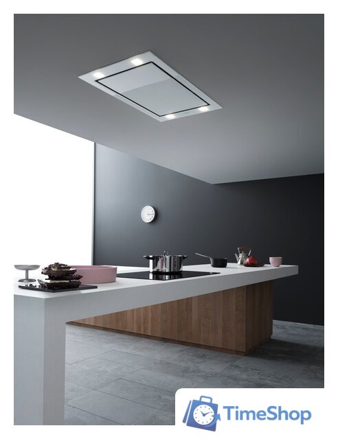 Кухонная вытяжка Falmec Sirio Design+ 90 (белый) - Изображение №2 — Интернет-магазин Time-Shop