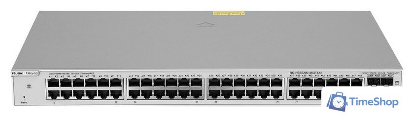 Управляемый коммутатор уровня 2+ Ruijie Networks RG-NBS3200-48GT4XS - Изображение №1 — Интернет-магазин Time-Shop