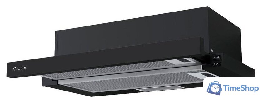 Кухонная вытяжка LEX Hubble 600 (черный) - Изображение №1 — Интернет-магазин Time-Shop