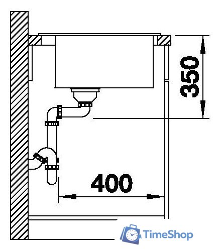 Кухонная мойка Blanco Pleon 8 Coloured Components 527779 (вулканический серый) - Изображение №7 — Интернет-магазин Time-Shop