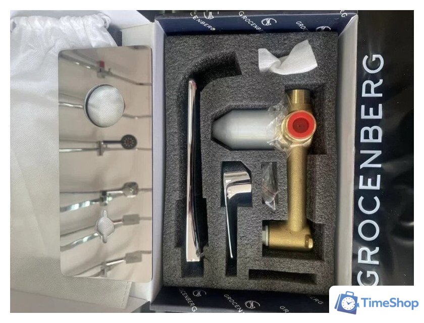 Смеситель Grocenberg GB599 (хром) - Изображение №3 — Интернет-магазин Time-Shop