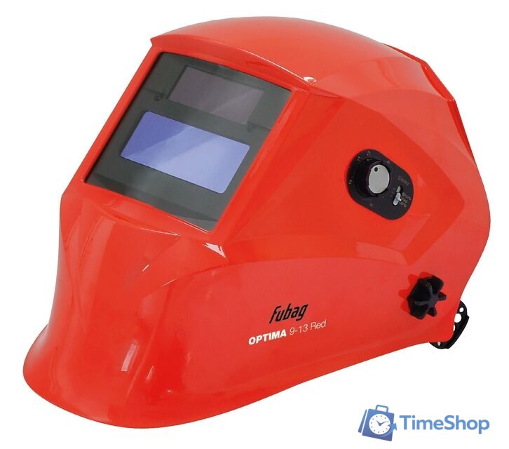 Сварочная маска Fubag Optima 9-13 Red [38073] - Изображение №1 — Интернет-магазин Time-Shop