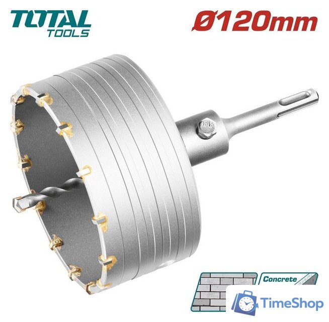 Коронка Total TAC4301201 - Изображение №1 — Интернет-магазин Time-Shop