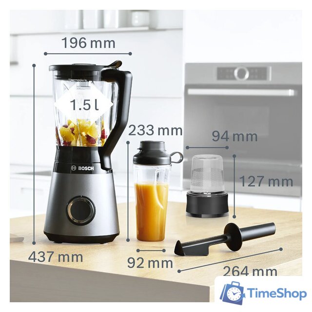 Стационарный блендер Bosch VitaPower MMB6177S - Изображение №2 — Интернет-магазин Time-Shop