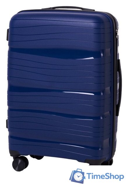 Чемодан-спиннер Pride РР-9802 (S, синий) - Изображение №1 — Интернет-магазин Time-Shop