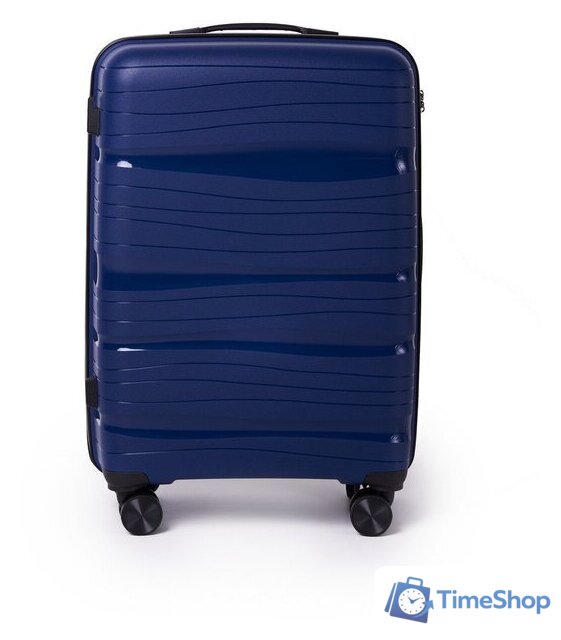 Чемодан-спиннер Pride РР-9802 (S, синий) - Изображение №2 — Интернет-магазин Time-Shop