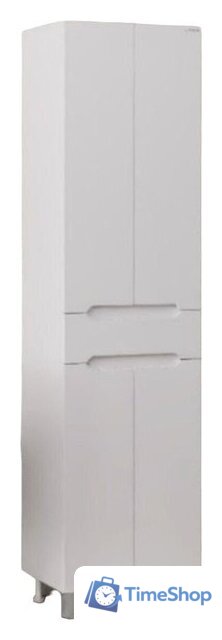  Onika Шкаф-пенал Айленд 50 405003 (белый) - Изображение №1 — Интернет-магазин Time-Shop