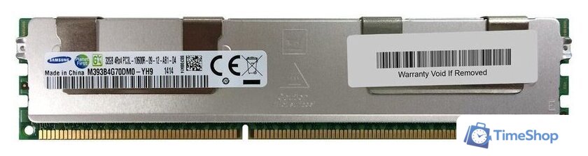 Оперативная память Samsung 32GB DDR3 1333 МГц M393B4G70DM0-YH9 - Изображение №1 — Интернет-магазин Time-Shop