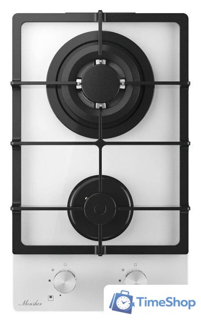 Варочная панель Monsher MGG 33 Blanc - Изображение №1 — Интернет-магазин Time-Shop
