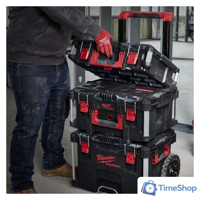 Тележка Milwaukee Packout Toolbox Set 4932464244 - Изображение №7 — Интернет-магазин Time-Shop