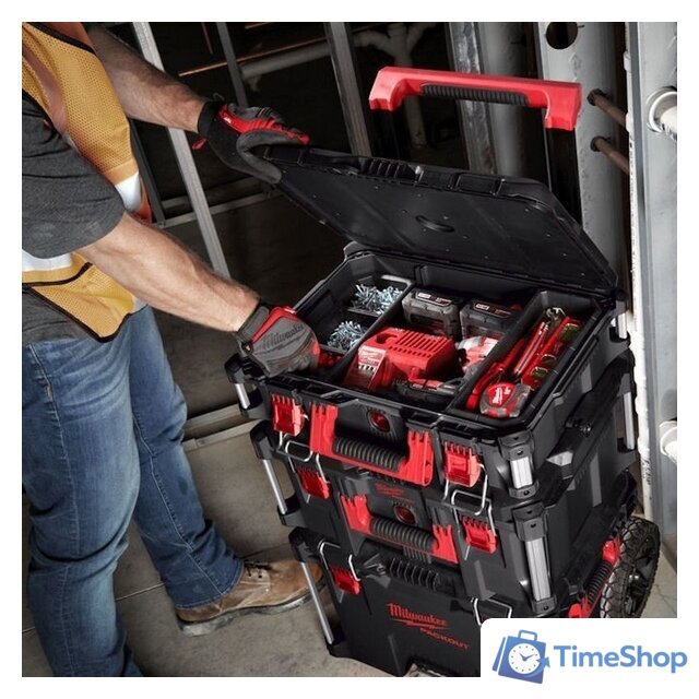 Тележка Milwaukee Packout Toolbox Set 4932464244 - Изображение №6 — Интернет-магазин Time-Shop