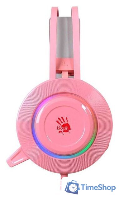 Наушники A4Tech Bloody G521 (розовый) - Изображение №2 — Интернет-магазин Time-Shop