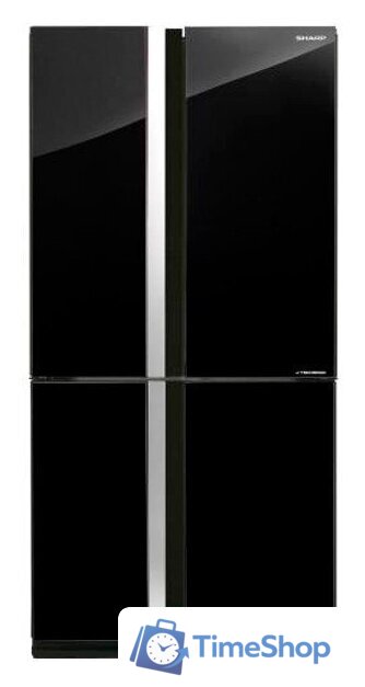 Четырёхдверный холодильник Sharp SJ-GX820F2-BK - Изображение №1 — Интернет-магазин Time-Shop