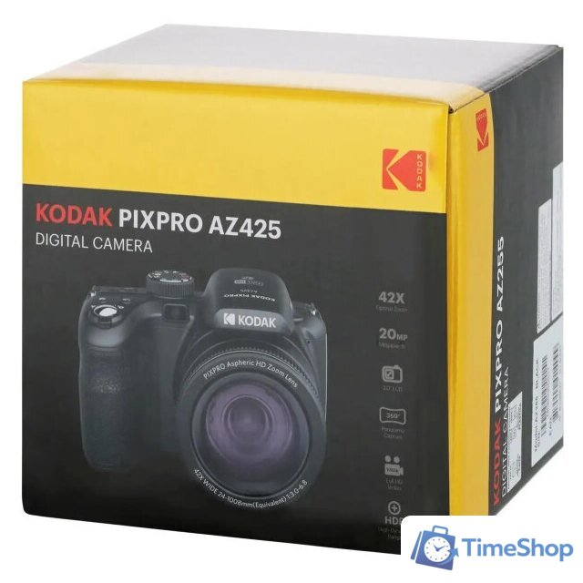 Фотоаппарат Kodak Pixpro AZ425 (черный) - Изображение №8 — Интернет-магазин Time-Shop
