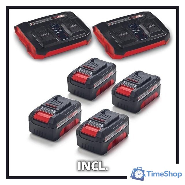 Газонокосилка Einhell GP-CM 36/47 S Li BL (с 4-мя АКБ) - Изображение №7 — Интернет-магазин Time-Shop