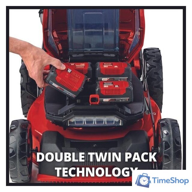 Газонокосилка Einhell GP-CM 36/47 S Li BL (с 4-мя АКБ) - Изображение №2 — Интернет-магазин Time-Shop