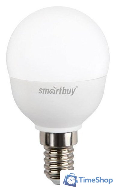 Светодиодная лампочка SmartBuy P45 E14 7 Вт 4000 К [SBL-P45-07-40K-E14] - Изображение №1 — Интернет-магазин Time-Shop