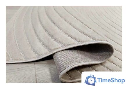 Ковер для жилой комнаты Radjab Carpet Сканди Сизаль Прямоугольник 10937B 12281RK (1.6x3, Krem/Krem) - Изображение №4 — Интернет-магазин Time-Shop