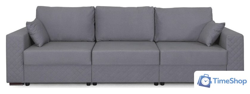 Диван Sempla Неаполь 1 (альба темно-серый) - Изображение №9 — Интернет-магазин Time-Shop