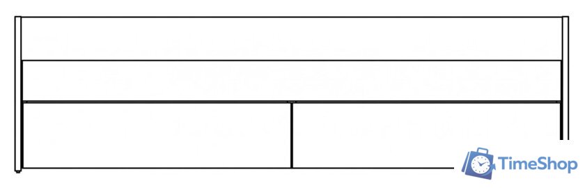 Кровать-тахта Mio Tesoro Сириус раздвижная 80x200 2.02.08.460.3 (дуб сонома) - Изображение №2 — Интернет-магазин Time-Shop