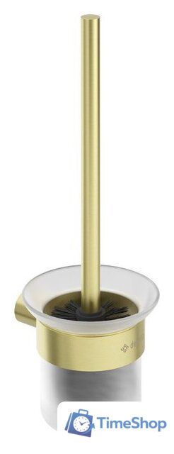 Ершик для унитаза Deante Round Gold BR ADR R711 (брашированное золото) - Изображение №1 — Интернет-магазин Time-Shop