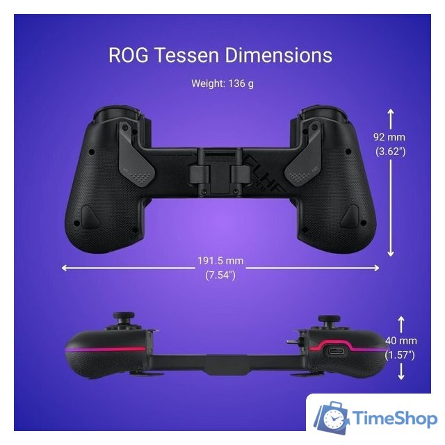 Геймпад для смартфона ASUS ROG Tessen - Изображение №5 — Интернет-магазин Time-Shop