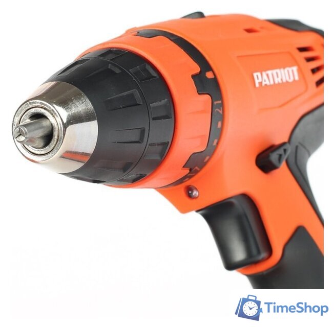 Дрель-шуруповерт Patriot BR 140 Li 180301520 (с 2-мя АКБ, кейс) - Изображение №2 — Интернет-магазин Time-Shop