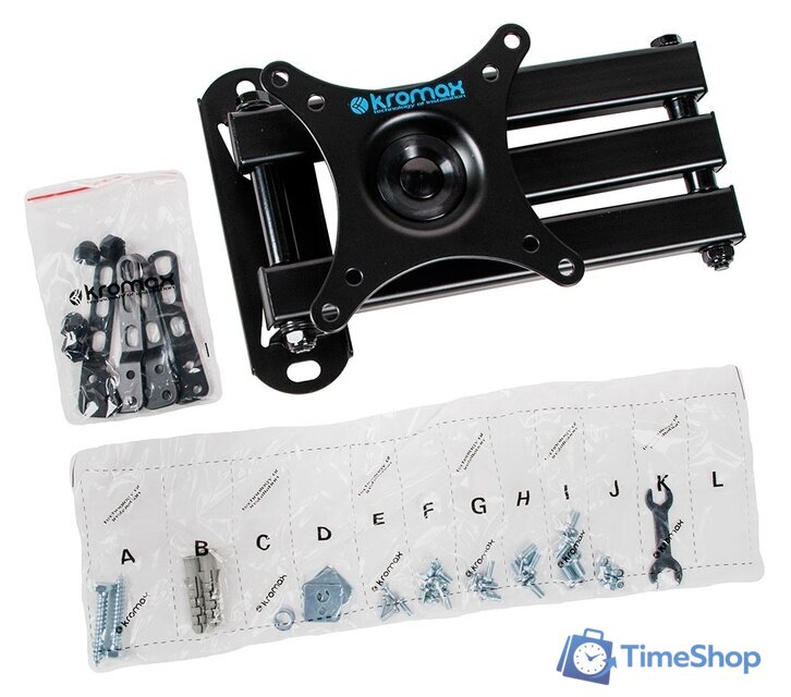 Кронштейн для телевизора Kromax DIX-13 (черный) - Изображение №7 — Интернет-магазин Time-Shop