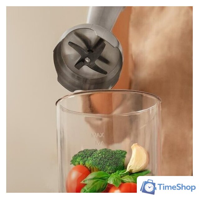 Погружной блендер Cecotec Power RetroRed 1200MAX - Изображение №5 — Интернет-магазин Time-Shop