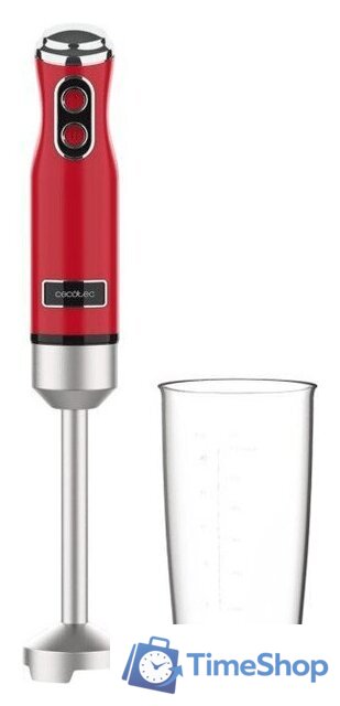 Погружной блендер Cecotec Power RetroRed 1200MAX - Изображение №7 — Интернет-магазин Time-Shop
