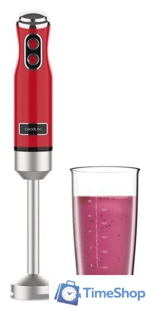 Погружной блендер Cecotec Power RetroRed 1200MAX - Изображение №1 — Интернет-магазин Time-Shop
