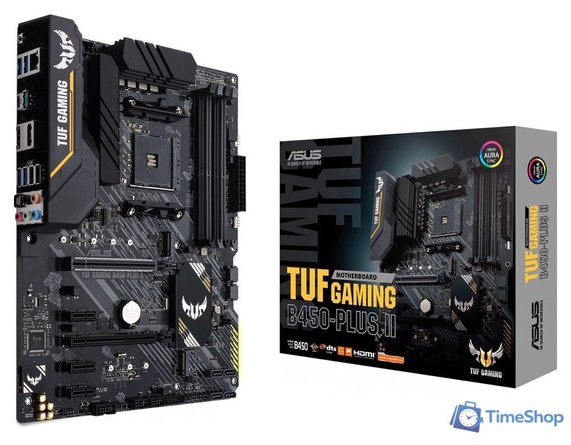 Материнская плата ASUS TUF Gaming B450-PLUS II - Изображение №3 — Интернет-магазин Time-Shop