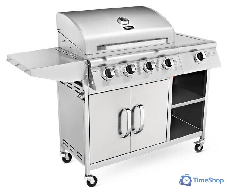 Газовый гриль для дачи Koler Relish v3 (серебристый) - Изображение №3 — Интернет-магазин Time-Shop