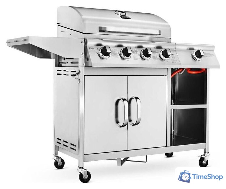 Газовый гриль для дачи Koler Relish v3 (серебристый) - Изображение №5 — Интернет-магазин Time-Shop