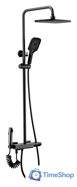 Душевая система  Rea Rob black REA-P6627 - Изображение №7 — Интернет-магазин Time-Shop