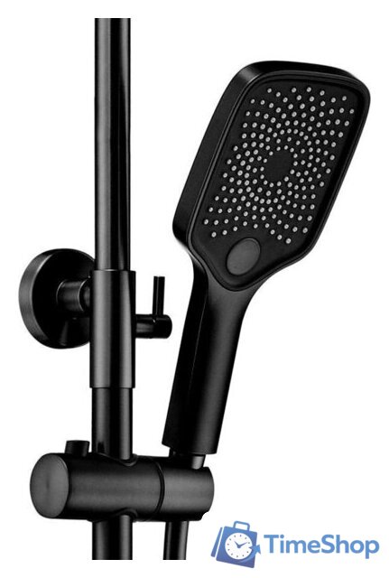 Душевая система  Rea Rob black REA-P6627 - Изображение №4 — Интернет-магазин Time-Shop