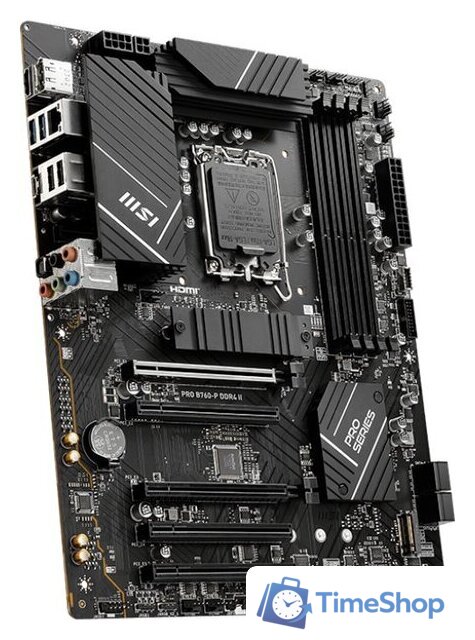 Материнская плата MSI Pro B760-P DDR4 II - Изображение №4 — Интернет-магазин Time-Shop