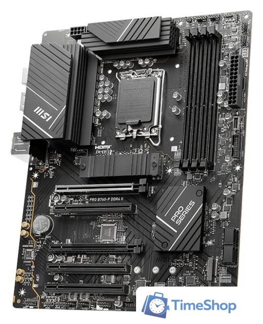 Материнская плата MSI Pro B760-P DDR4 II - Изображение №3 — Интернет-магазин Time-Shop