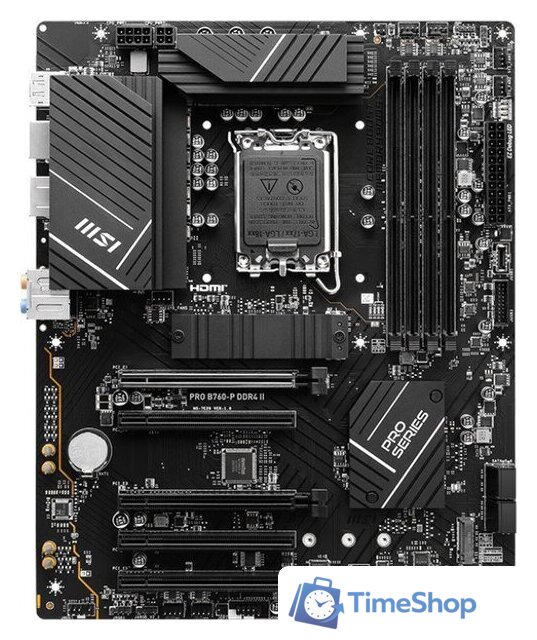 Материнская плата MSI Pro B760-P DDR4 II - Изображение №1 — Интернет-магазин Time-Shop