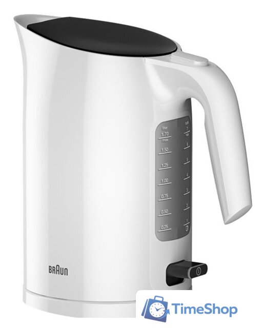 Электрический чайник Braun PurEase WK 3100 WH 0X21010008 - Изображение №1 — Интернет-магазин Time-Shop