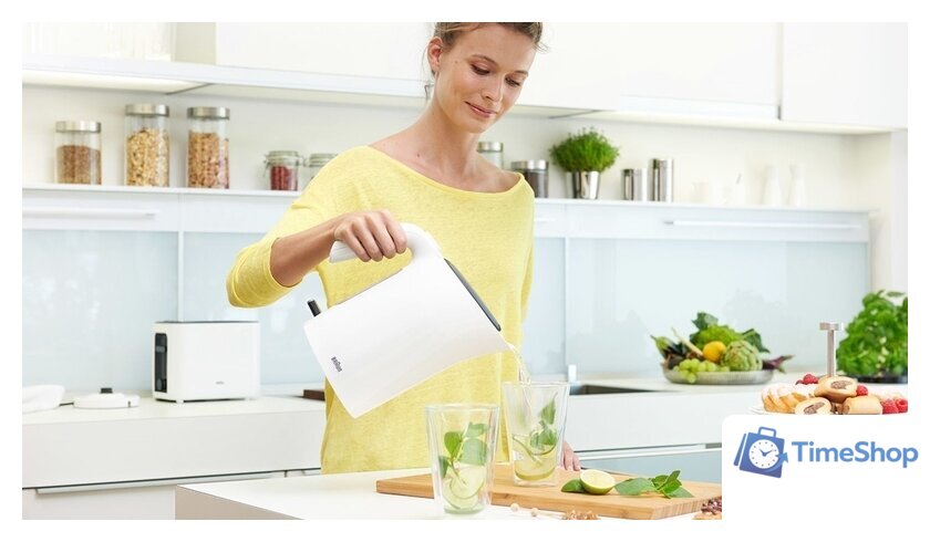 Электрический чайник Braun PurEase WK 3100 WH 0X21010008 - Изображение №3 — Интернет-магазин Time-Shop
