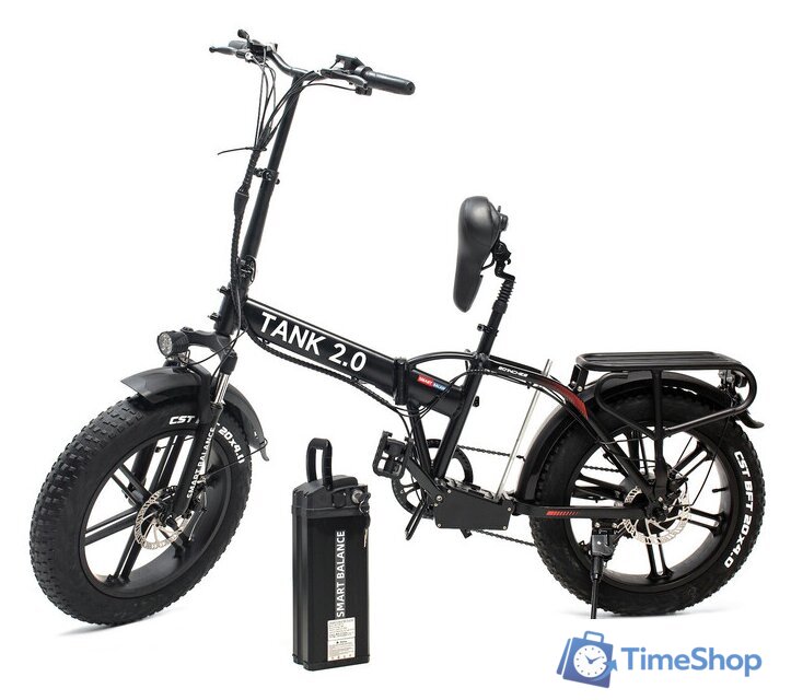Электровелосипед Smart Balance Tank 2.0 2023 (черный) - Изображение №5 — Интернет-магазин Time-Shop