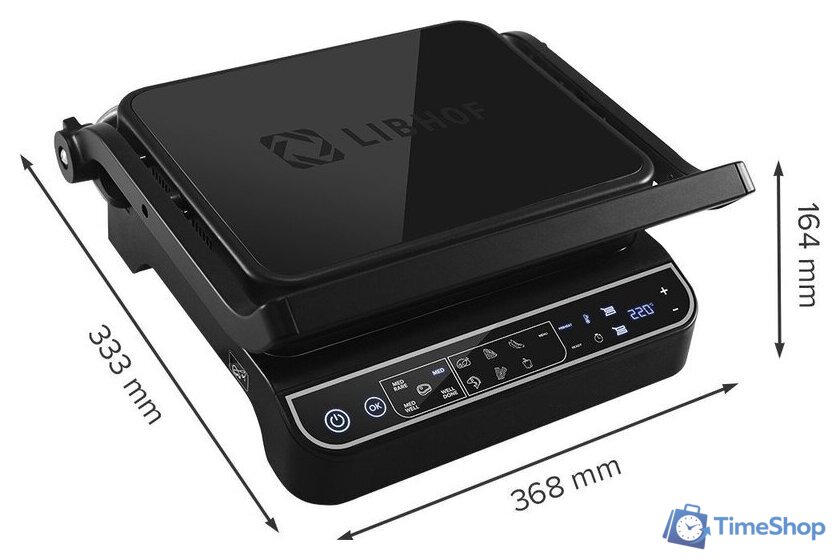 Электрогриль Libhof GL-2000B - Изображение №15 — Интернет-магазин Time-Shop