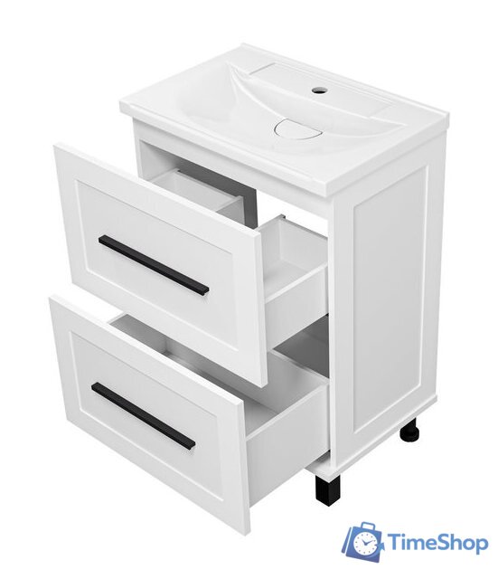  Misty Тумба под умывальник Модерн 60 П-Мод07060-011Пр - Изображение №5 — Интернет-магазин Time-Shop