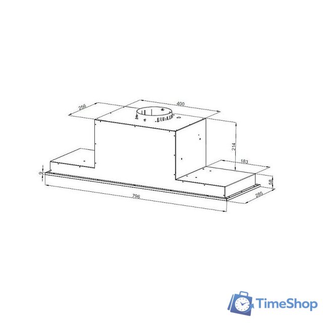 Кухонная вытяжка Korting KHI 9777 GN - Изображение №2 — Интернет-магазин Time-Shop
