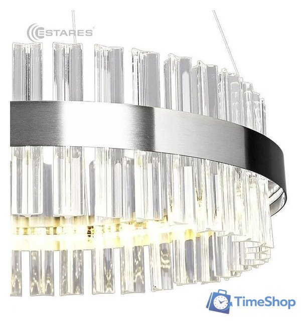 Подвесная люстра Estares Sofia 100W R-APP-500x1100-CHROME/CLEAR-220-IP20_Ч - Изображение №2 — Интернет-магазин Time-Shop