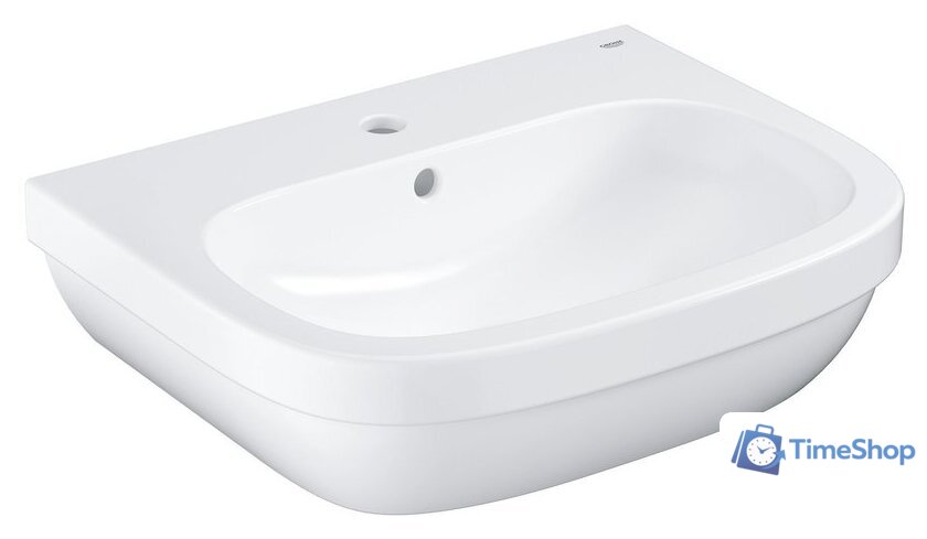 Умывальник Grohe 3933500H с гигиеническим покрытием 59.5x48.2 - Изображение №1 — Интернет-магазин Time-Shop