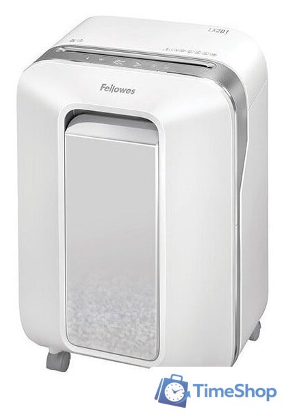 Шредер Fellowes Powershred LX201 (белый) - Изображение №3 — Интернет-магазин Time-Shop