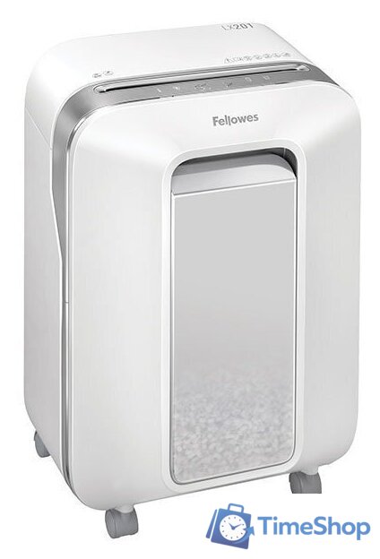 Шредер Fellowes Powershred LX201 (белый) - Изображение №2 — Интернет-магазин Time-Shop